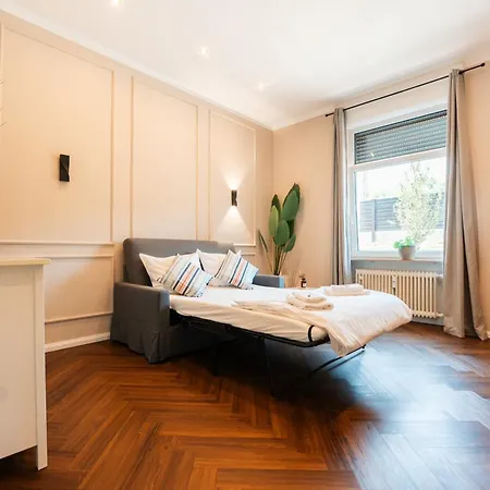 아파트 Stylisches Mit Schlafzimmer & Wohnzimmer *